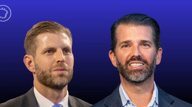 La Bitcoin Treasury des fils Trump ajoute 160 millions de dollars en BTC à sa réserve